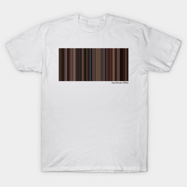 Taxi Driver (1976) - Every Frame of the Movie T-Shirt by ColorofCinema